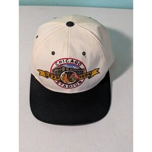Chicago Stadium Remember The Roar 1994 Snapback Hat Yupoong Vintage Rare
